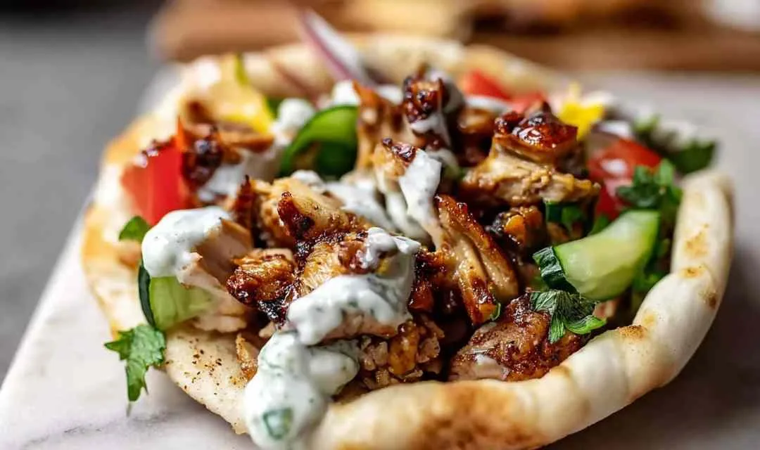Chicken Shawarma Garlic Sauce