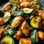 Chicken Zucchini Stir Fry