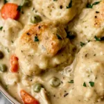 Easy Chicken and Dumplings with Biscuits