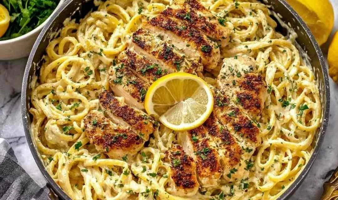 Creamy Lemon Chicken Pasta Recipe