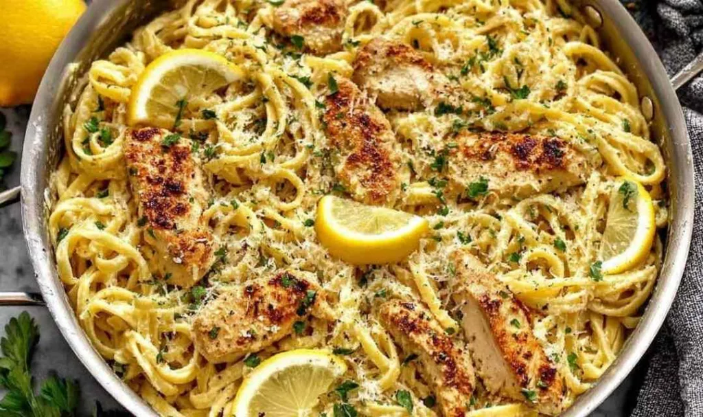 Creamy Lemon Chicken Pasta