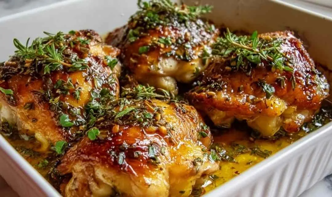 Baked Chicken Thighs