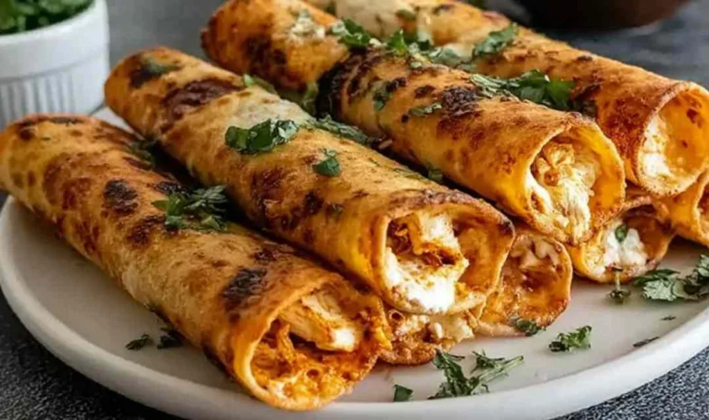 Crispy Chicken Taquitos