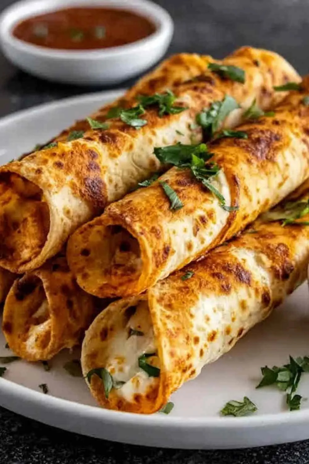 Crispy Chicken Taquitos