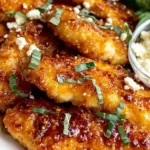 Crispy Hot Honey Feta Chicken