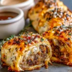 French Onion Sausage Rolls