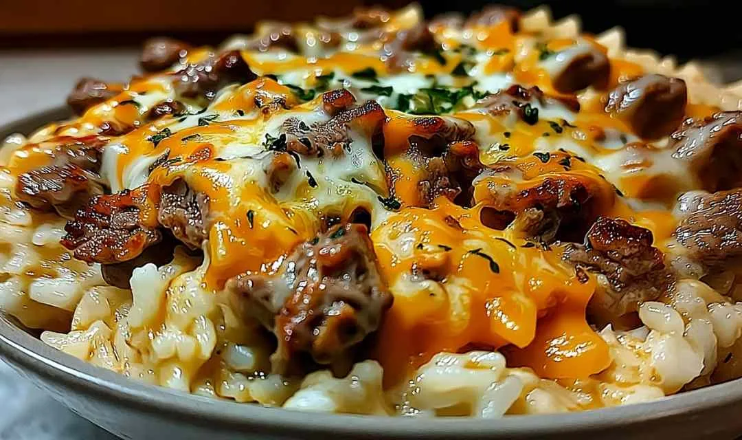 Best Garlic Butter Beef Rice