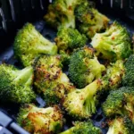 High Protein Air Fryer Broccoli