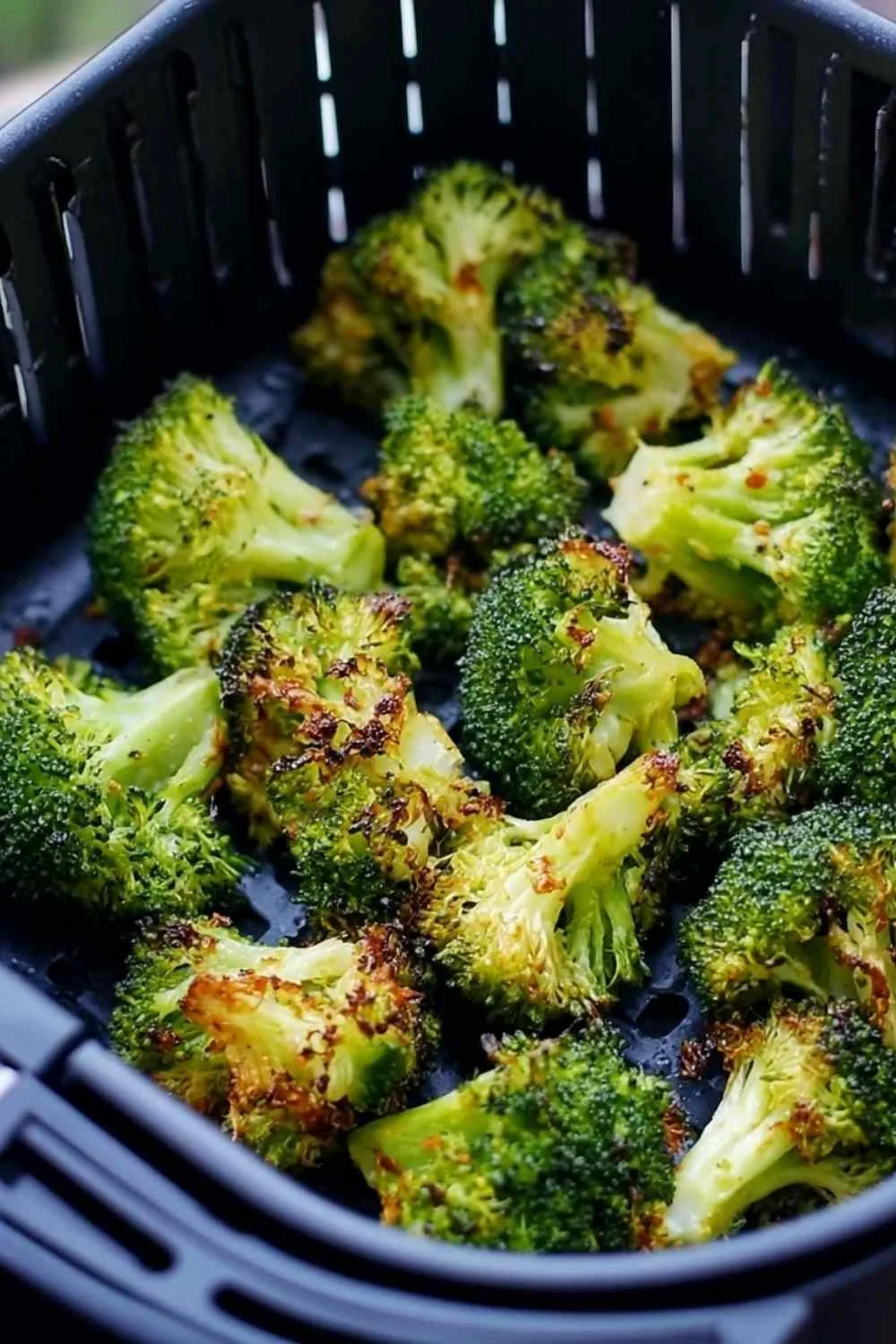 High Protein Air Fryer Broccoli