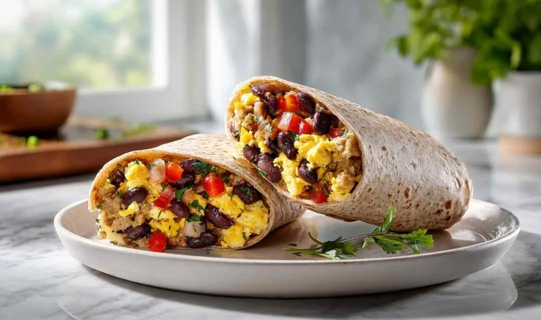 High-Protein Breakfast Burritos