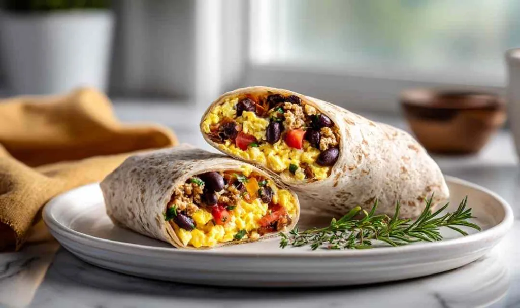 High-Protein Breakfast Burritos