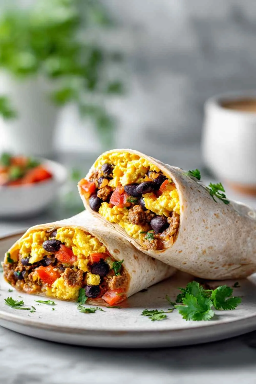 High-Protein Breakfast Burritos