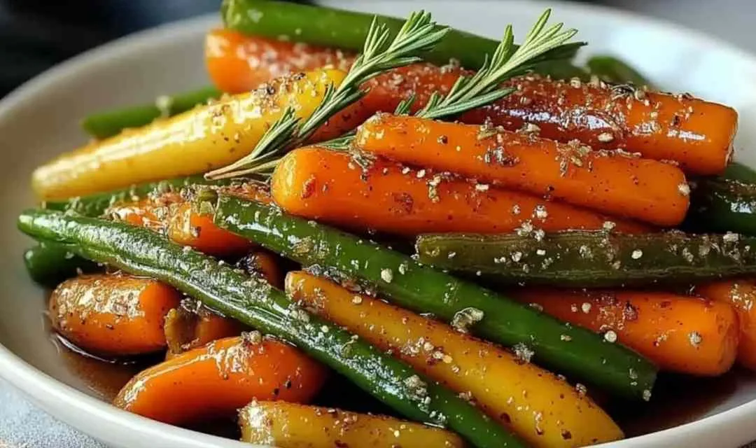 Honey Glazed Carrots & Green Beans