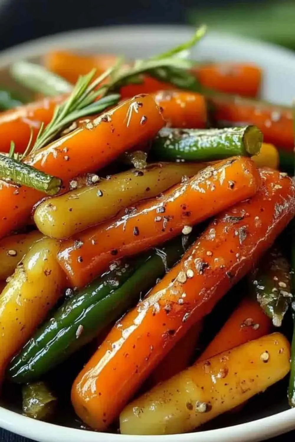 Honey Glazed Carrots & Green Beans