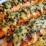 Honey-Lime Garlic Butter Baked Salmon