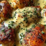 Irish Chicken in Whiskey Cream Sauce