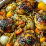 Jamaican Chicken and Cabbage