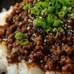 Korean Ground Beef Bowl