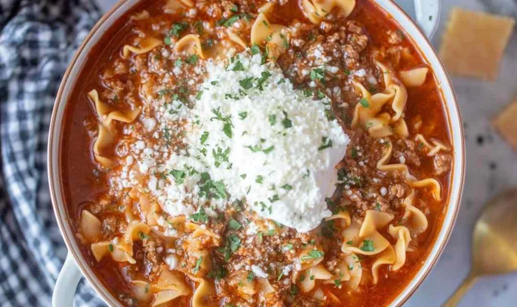 Lasagna Soup Recipe
