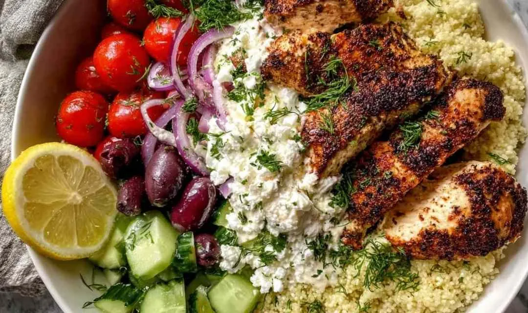 Mediterranean Chicken Bowl