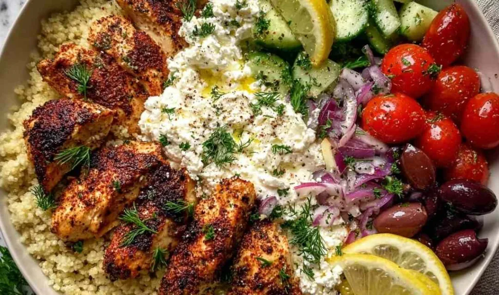 Mediterranean Chicken Bowl
