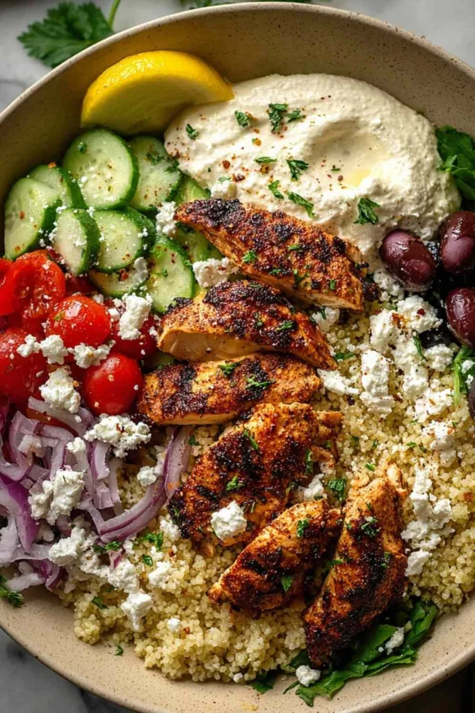 Mediterranean Chicken Bowl
