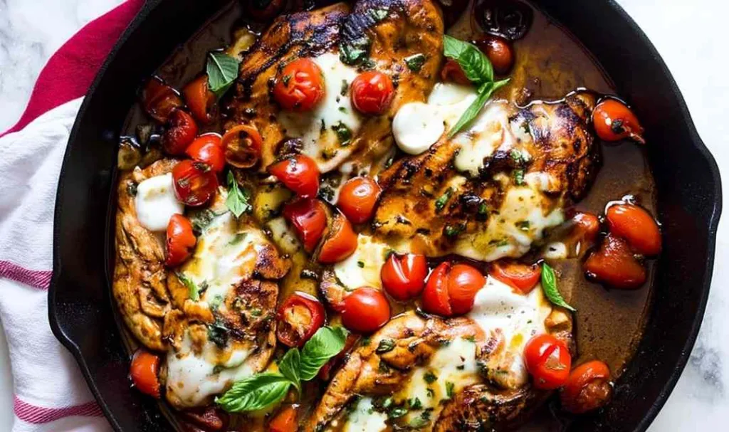 One Pan Balsamic Chicken