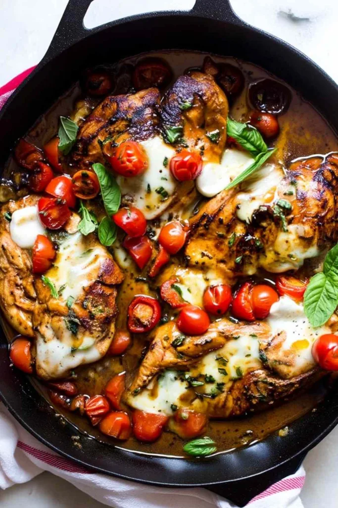 One Pan Balsamic Chicken