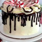 Peppermint Fudge Cake