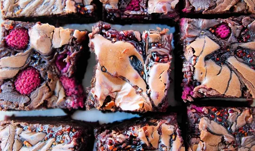 Raspberry Brownies