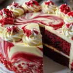 Red Velvet Cheesecake Swirl Cake