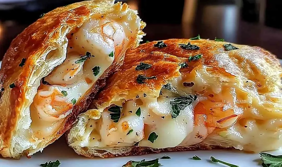 Savory Shrimp and Crab Biscuit Melts