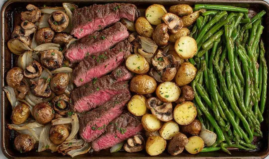 Sheet Pan Steak and Veggies