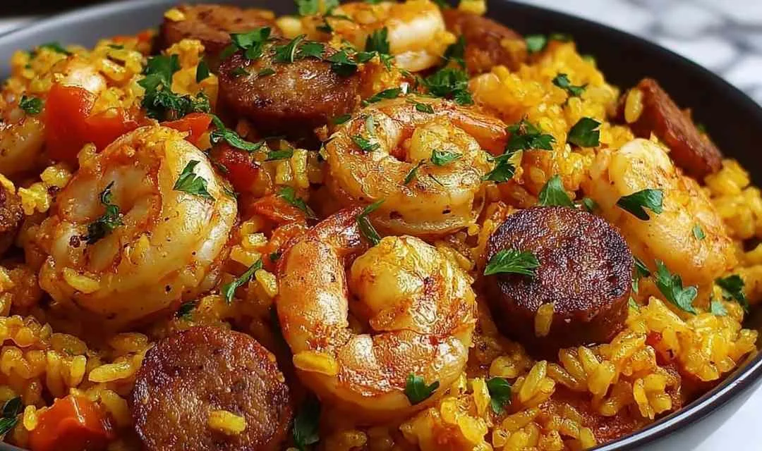 Shrimp Sausage Dirty Rice Recipe