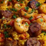Shrimp Sausage Dirty Rice