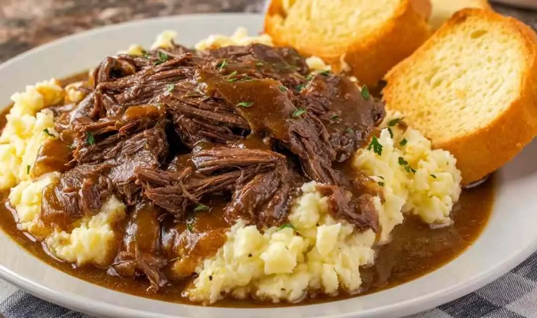 Slow Cooker Beef Manhattan