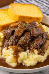 Slow Cooker Beef Manhattan