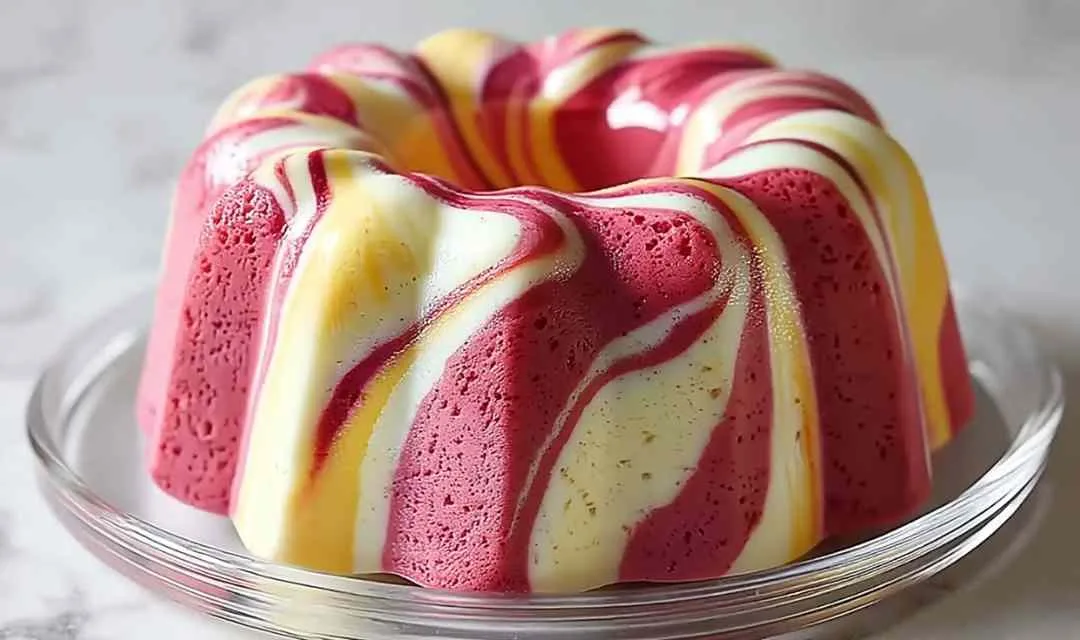 Strawberry Milkshake Pound Cake