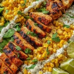 Street Corn Chicken Rice Bowl