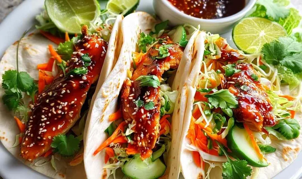 Sweet Chili Chicken Wraps