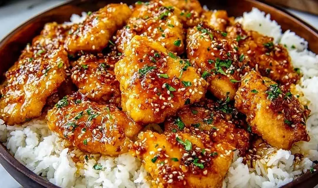 Sweet Savory Honey Garlic Chicken