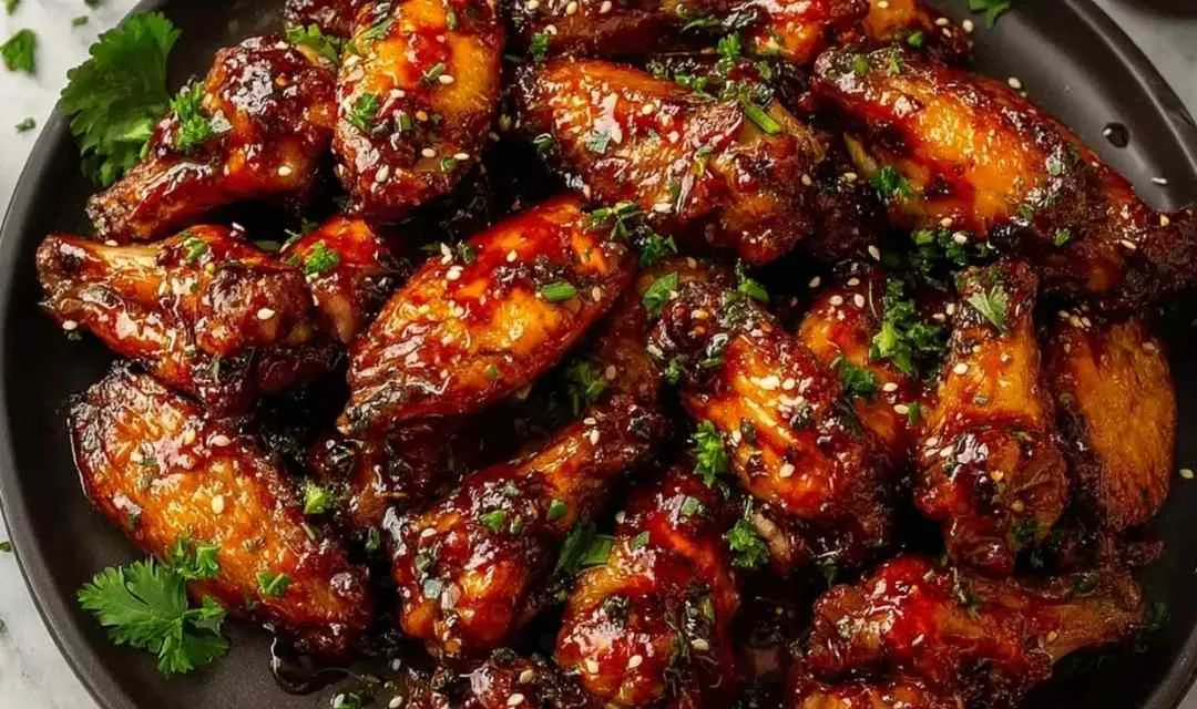 Sweet and Spicy Chicken Wings
