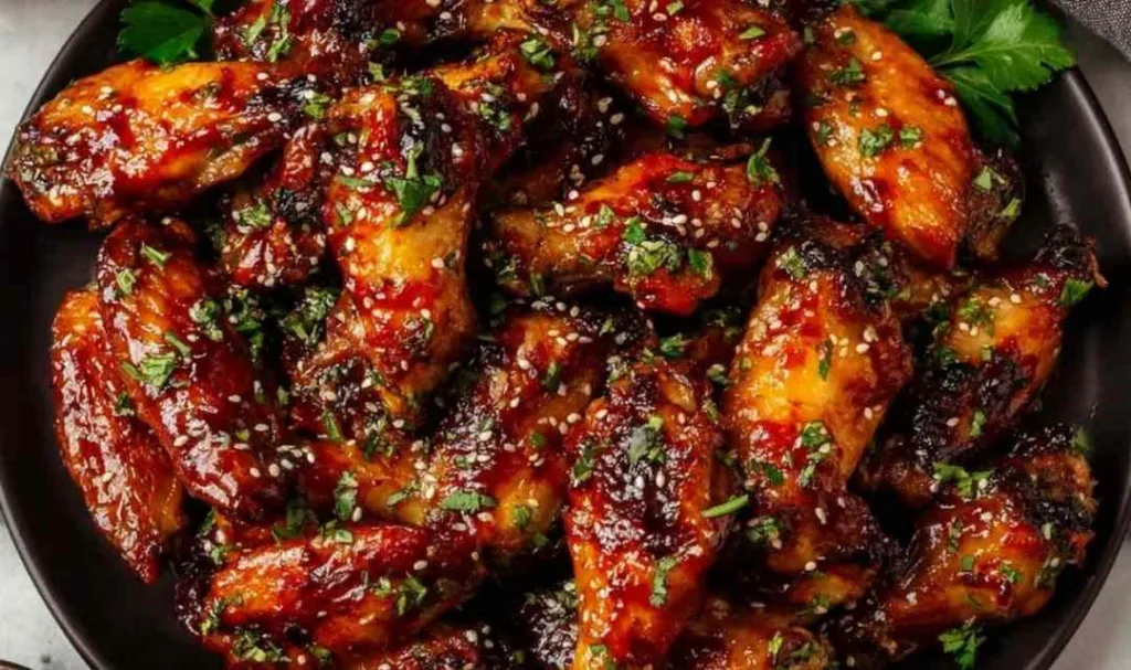 Sweet and Spicy Chicken Wings