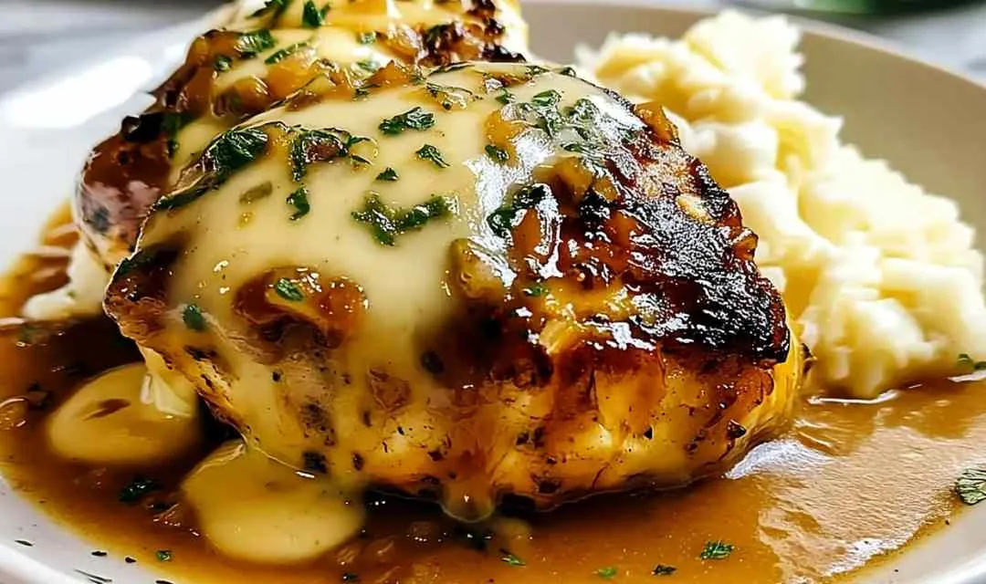 Easy Texas Roadhouse Smothered Chicken Recipe
