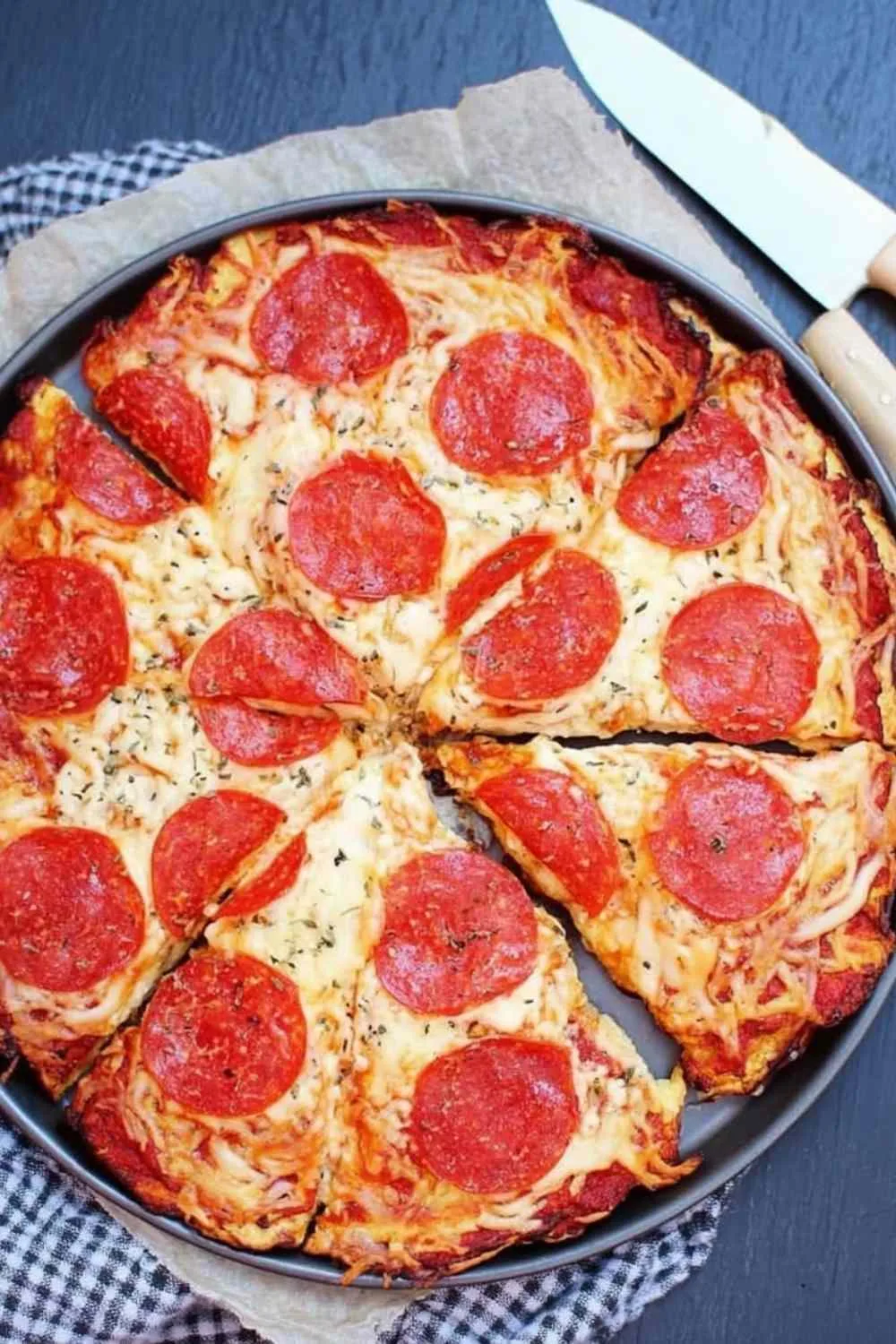 Viral Cottage Cheese Flatbread Pizza