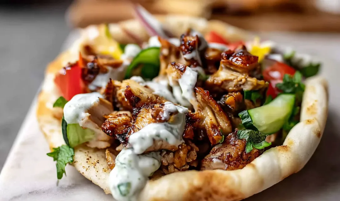 Chicken Shawarma with Garlic Sauce