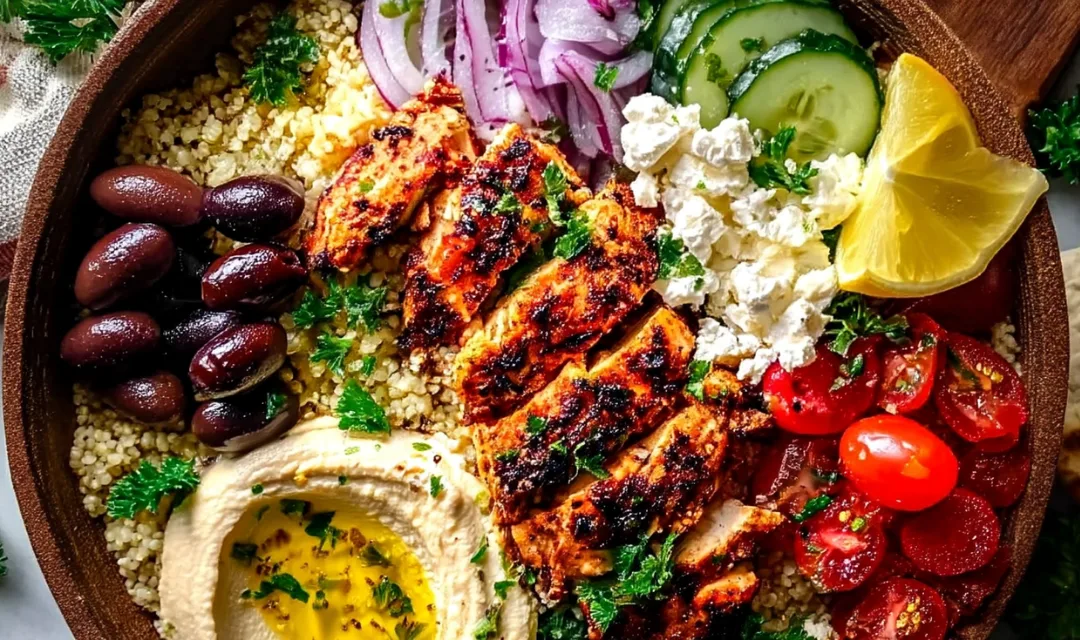 Mediterranean Chicken Bowl