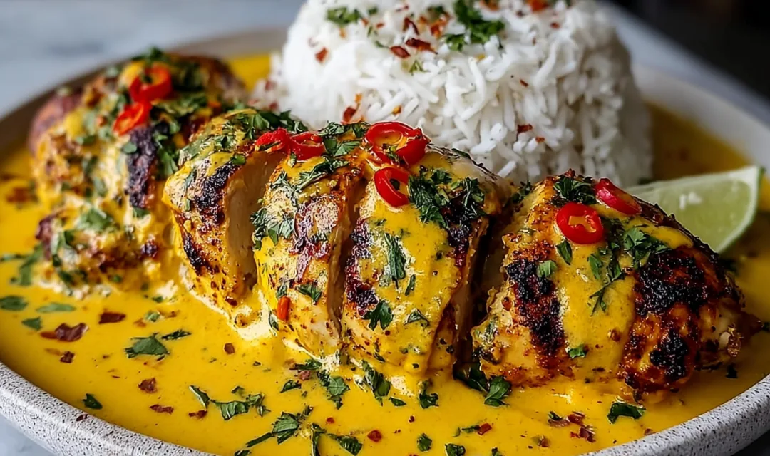 Spicy Brazilian Coconut Chicken