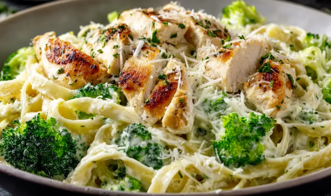 Creamy Garlic Chicken Alfredo