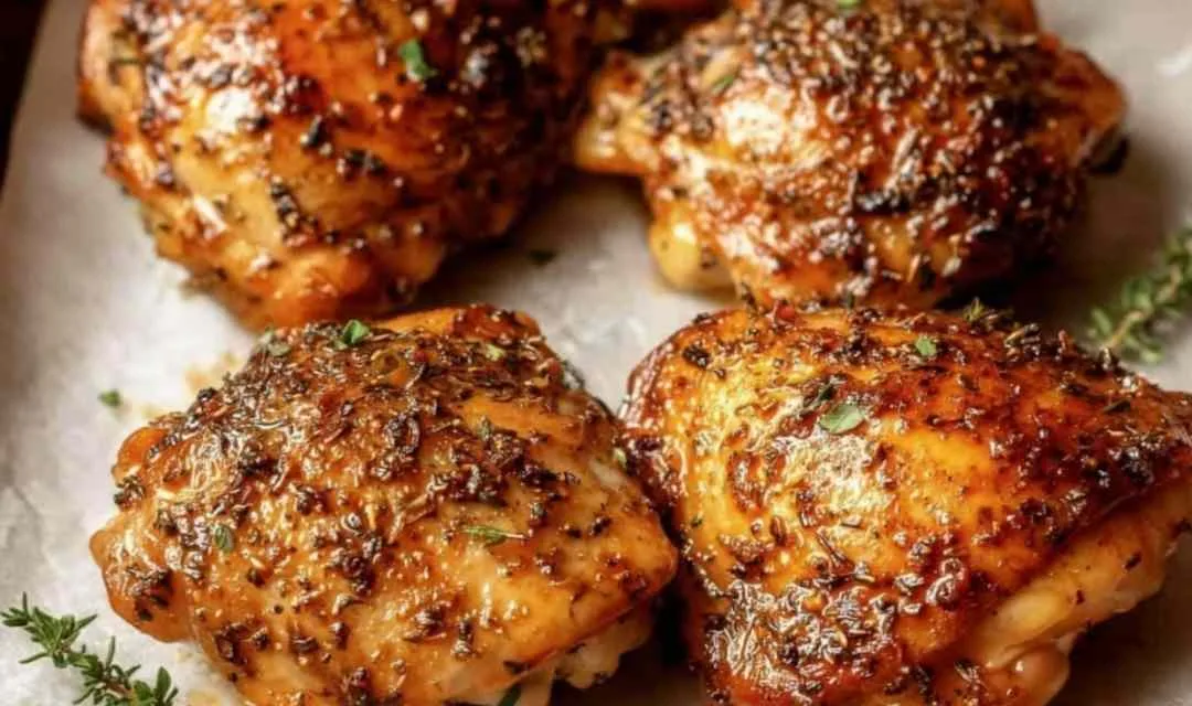 Easy Boneless Skinless Chicken Thighs in Oven